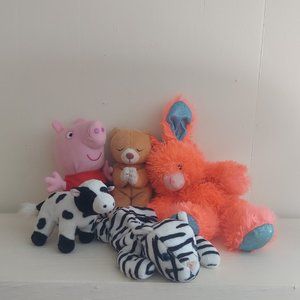 Miscellaneous Bean Bag and Stuff Character Bundle